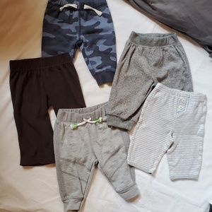 Bundle of baby boy pants
